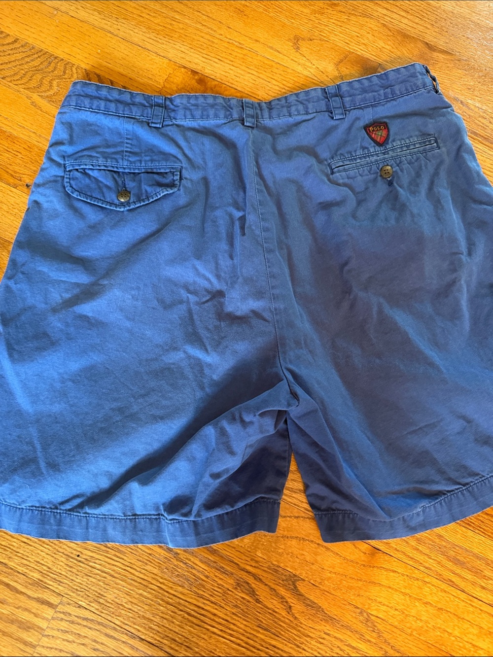 Men PoloGolf Royal Blue Logo on back. 💯Cotton Side&Back PocketsPreppyWahableS:M